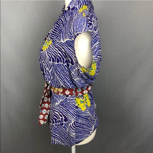 Anthropologie “Soaring the Sea” blouse by Deletta - Picture 4 of 16